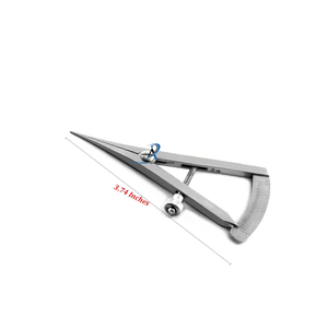 Calibrador CastroViejo, herramienta de medición dental quirúrgica de 20mm para implantes de microcirugía y aplicaciones de precisión oftálmica - Product Image 3