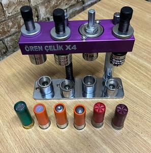 เครื่องอัดกระสุน Oren Celik Makina 4X สำหรับกระสุนขนาด 12 Ga และ 410 Ga พร้อมหัวเหล็กขยายกำลังขยายสูง 6 เท่า รองรับกระสุนขนาดอื่นๆ ได้ ทนทาน - Product Image 5