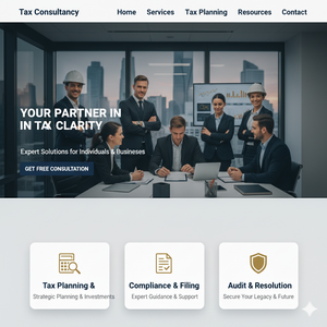 Cartera de asesores financieros profesionales Diseño de sitios web Agencia Web asequible que ofrece soluciones comerciales confiables y efectivas - Product Image 3