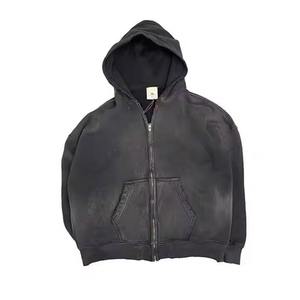 Chándal para correr transpirable y cómodo para hombre, gran oferta, dos piezas, Color sólido, 100% algodón, OEM, chándales personalizados para hombre - Product Image 3