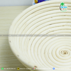 TOP PRODUCT From Vietnam Factory Natural Rattan <b>Bread</b> <b>Basket</b> for a Perfect Baking Experience - Product Image 2