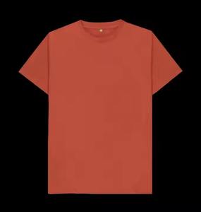 Camiseta de precio barato para hombre, camisetas de diseño simple con hombros caídos, 100% de algodón orgánico, embalaje personalizado, mayorista de camisetas para hombre - Product Image 4