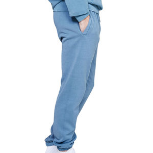 Pantalon tissé respirant et décontracté pour hommes, pantalon d'entraînement ample personnalisé, taille haute, multi-poches, pantalon de survêtement de sport et de travail, en tissu - Product Image 3