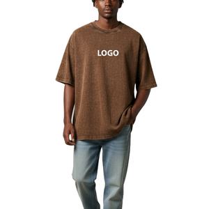 Camisetas de Hombre de Alta Calidad, Nueva Llegada 2026, Logotipo Personalizado Impreso, Camisetas Cómodas para Hombre, Precio al por Mayor - Product Image 1