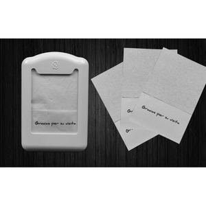 Tovaglioli di Carta Bianchi 17x17cm Miniservis 80 Pezzi 140 Confezioni B2B - Product Image 1