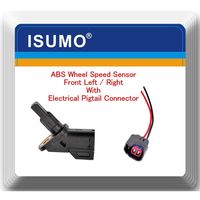 1 Sensor de Velocidad de Rueda ABS con Conector Pigtail Delantero Izquierdo/Derecho Compatible con: Mazda 3 Mazda 5