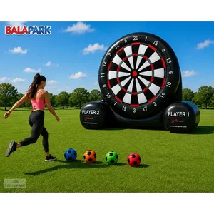 Large Outdoor Inflatable Amusement Equipment Inflatable <b>Dart</b> <b>Board</b> Game for Foot Play - Product Image 1