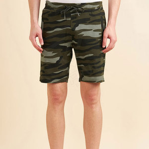 Custom Comfortable <b>Fleece</b> Gym <b>Shorts</b> Cotton Men Elastic <b>Shorts</b> Printed Sweat <b>Fleece</b> <b>Shorts</b> for Men - Product Image 1