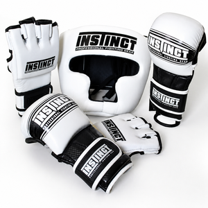 Ensemble d'entraînement de kickboxing personnalisé de haute qualité en gros Équipement de boxe en cuir véritable de qualité supérieure Équipement de boxe véritable de qualité supérieure - Product Image 1