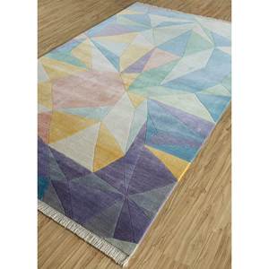 Alfombra Rectangular de Diseño Geométrico con Nudos a Mano, Modelo Tencil, para Sala de Estar, Pasillo, para Adolescentes -Sits-01 - Product Image 2