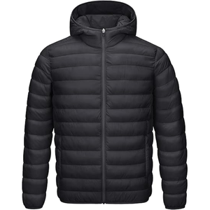 Chaqueta acolchada para hombre con servicio OEM, chaqueta para exteriores de diseño elegante ajustada con revestimiento de burbujas de estilo más nuevo - Product Image 1