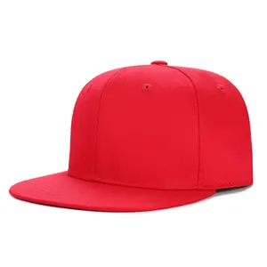 Pak Supplier Cheap Custom Snapback hats high Quality Blank Red color Snapback Hat 2024 wear