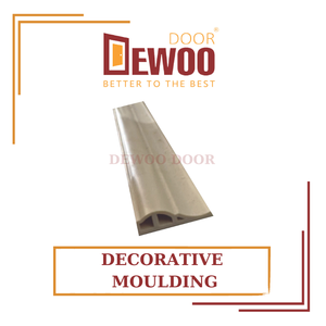 Dewoo การปั้นตกแต่งพีวีซี56ม. ประตูสไตล์โมเดิร์นกันน้ำสำหรับห้องนอนโรงแรมผู้ผลิตในเวียดนาม - Product Image 5