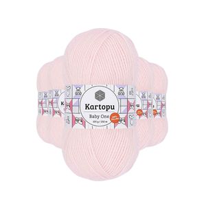 5 mảnh thiết lập của một kích thước bé không đóng cọc tay đan len sợi 100% len màu hồng k255 được thực hiện trong Thổ Nhĩ Kỳ - Product Image 1