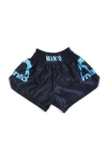 Shorts de MMA avec taille élastique pour l'entraînement, respirants, imperméables, légers, motif imprimé écologique - Product Image 4