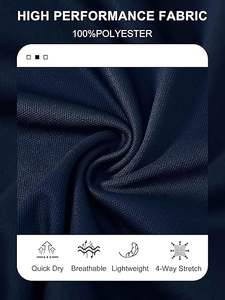 Broderie impression uni coton Polyester Spandex séchage rapide respirant Sport Golf entreprise hommes uniformes travail Polo chemise - Product Image 4