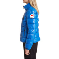 Yeni Moda Kışlık Bomber Ceket Kadın Su Geçirmez Fermuarlı Çevre Dostu Nefes Alabilen Hızlı Kuruyan Büyük Beden Şişme Mont Çıkarılabilir Yaka