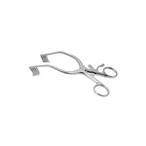 เครื่องมือผ่าตัดกระดูกและข้อแบบยึดติดเอง Weitlaner Retractor ขนาด 14 ซม. / 16 ซม. พร้อมกรงเล็บ 3x4 และตัวเลือกกรงเล็บ 2 ตัว ได้รับมาตรฐาน CE และ OEM - Product Image 1