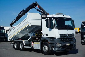 MEILLEURE EXPÉDITION UTILISÉE 2018 MERCE DES BE NZ ACROCS 2636 E6 6X2 Camion à ordures 3 essieux Euro 6 Camion à benne hydraulique - Product Image 3