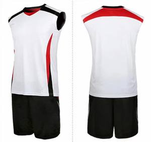 Uniformes de volley-ball avec logo personnalisé de haute qualité Ensemble de meilleurs matériaux, style vente en gros avec des prix bon marché du fabricant - Product Image 2