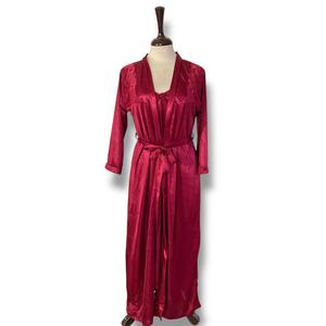 Blue Full Length Bridal Nighty for Special Occasion (Cami + Gown + <b>Ribbon</b>) - Product Image 5