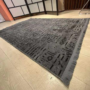 Turkish Factory Direct High Quality Modern Design Custom Color Stain Resistant <b>Cushioned</b> Area Rug Non-Slip Floor Living Bathroom - Product Image 4