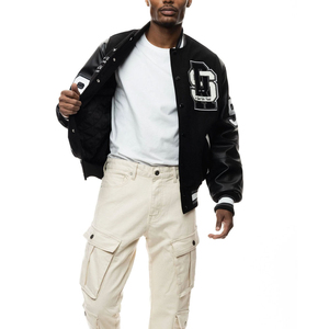 2026 Factory Made <b>Men</b> Embroidery <b>Varsity</b> <b>Jackets</b> Regular Length Wool Material Made <b>Men</b> Embroidery <b>Varsity</b> <b>Jackets</b> - Product Image 4