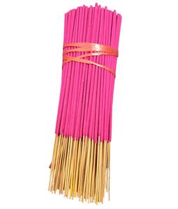 Bâton d'encens en bois brut de taille personnalisable rose non parfumé fait à la main au Vietnam à usage religieux du fabricant - Product Image 1