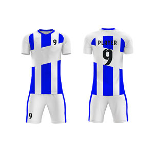 Nueva llegada Venta de fábrica Ropa de fútbol Jersey Set Uniforme de fútbol con pantalones cortos para entrenamiento - Product Image 6