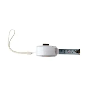 Flessometro in bambù personalizzato da 5 m con fermacorda, gadget promozionale - Product Image 5