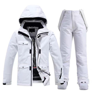 Traje de Esquí Personalizado al por Mayor, Traje de Esquí Doble Unisex para Invierno, Traje Deportivo Cálido, Grueso e Impermeable para Hombre - Product Image 1