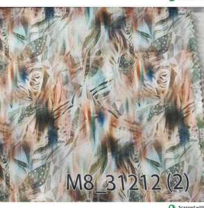 Tela de Primera Calidad con Estampado Vintage de Giza, Material de Poliéster de 36 Pulgadas para Prendas |   Exportación a Granel - Product Image 4