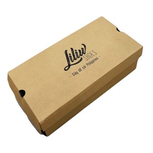 Caja de embalaje de zapatos corrugado de 3 capas reciclable OEM ecológica con logotipo personalizado e impresión flexográfica al por mayor - Product Image 4