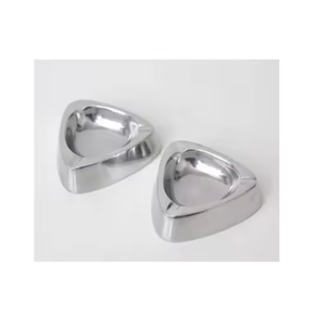 Cendriers triangulaires brillants en métal Cendrier d'utilisation de barre de bureau d'hôtels de maison les plus exigeants au prix commercial - Product Image 1