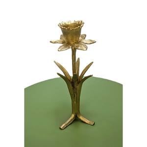 Portavelas cónico de Narciso, decoración del hogar inspirada en la naturaleza - Product Image 1