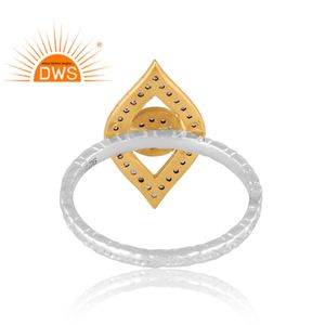 แหวนพลอยโกเมนธรรมชาติ925เงินสเตอร์ลิงและแหวนพลอยบุษราคัมสีขาวดีไซน์ตามสั่งสำหรับเป็นของขวัญสำหรับผู้หญิง - Product Image 2