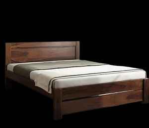 Cama de madera hecha en Indonesia con elegancia minimalista. Hecha de madera maciza para mayor durabilidad y un atractivo atemporal. - Product Image 2