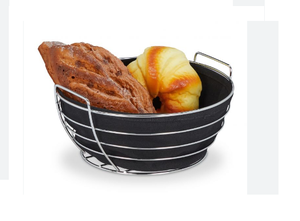 Top Quality Usage Metal Iron Wire Round Storage <b>Bread</b> <b>Basket</b> for Restaurant Kitchen Accessories Gift <b>Basket</b> Customized Shape - Product Image 3