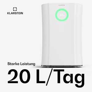 Deshumidificador Doméstico de 20L por Día, Control por Aplicación WiFi, Secador de Aire Portátil con Compresor y Drenaje Continuo para Habitaciones de 20-30 m2, Blanco - Product Image 3