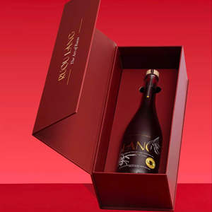 Emballage de bouteille de vin haut de gamme personnalisé OEM |   Boîtes cadeaux en papier rigide, vente en gros d'usine - Product Image 1