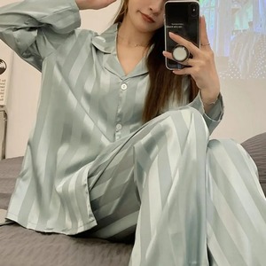 Conjuntos de pijamas personalizados para mujer, ropa de dormir para mujer, conjunto de traje de noche suave, transpirable y cómodo a la moda - Product Image 3