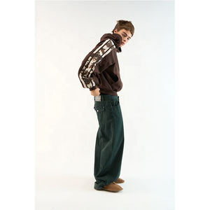 Ropa Deportiva Informal de Alta Calidad Personalizada de Fábrica, Corte Regular, 100% Algodón, Lisa, Ecológica, Estilo Cuadrado, Esencial para el Invierno - Product Image 2