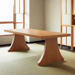 Outdoor Restaurant Furniture Dining <b>Table</b> Teak Wood <b>Garden</b>-Andru - Product Image 1