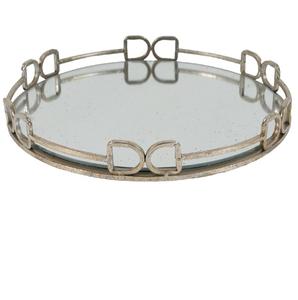 Plateau de service en verre doré pour aliments et desserts, équipement de restauration et de traiteur à prix abordable - Product Image 4