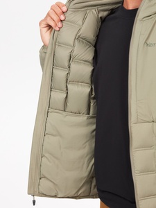 Manteau long d'hiver matelassé à capuche épais rembourré thermique isolé vers le bas mode veste bouffante extérieure pour hommes - Product Image 3