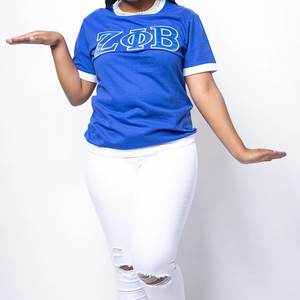เสื้อสเวตเตอร์แบบสวมหัวโอเวอร์ไซส์วินเทจซักได้สไตล์สตรีท Zeta phi Beta - Product Image 1