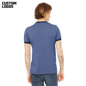 Nouveau T-shirt Lightning Storm Ringer Sz XL T-shirt en coton biologique - Product Image 6