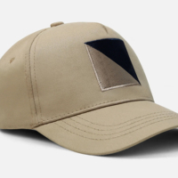 Topi Baseball 6 Panel Katun/Polyester Laris Manis, Desain Logo Bordir 3D, Jahitan Unisex, Ukuran Dapat Disesuaikan 56-58cm, Bahan Bernapas