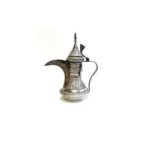 金属茶壶定制形状批发设计师阿拉伯达拉定制成品批发豪华黄铜达拉
