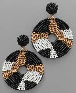 Pendientes bordados para festivales y fiestas - Product Image 1